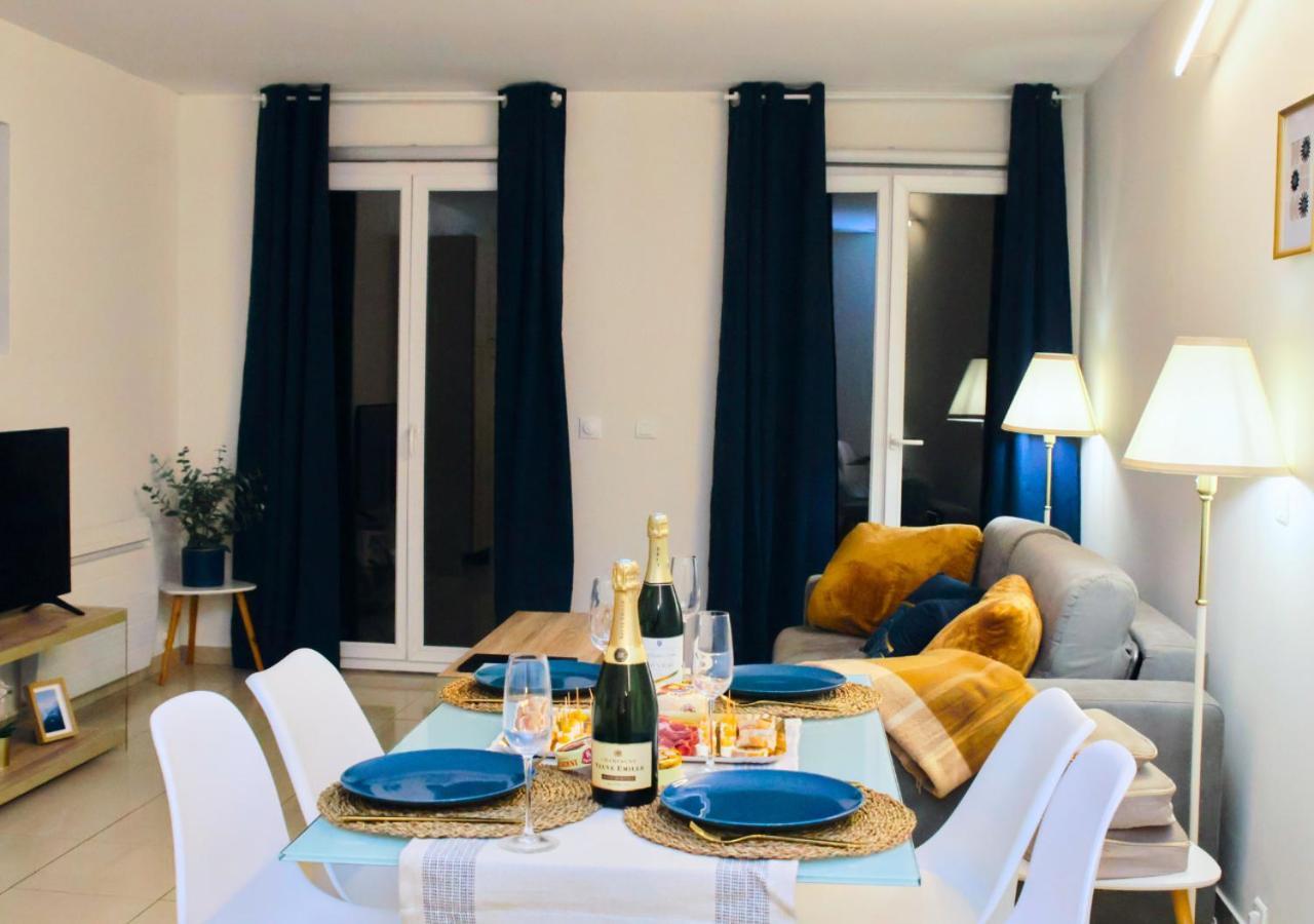Appartement-Paris-Disney-Terrasse-Jardin-Parking Vaires-sur-Marne ภายนอก รูปภาพ