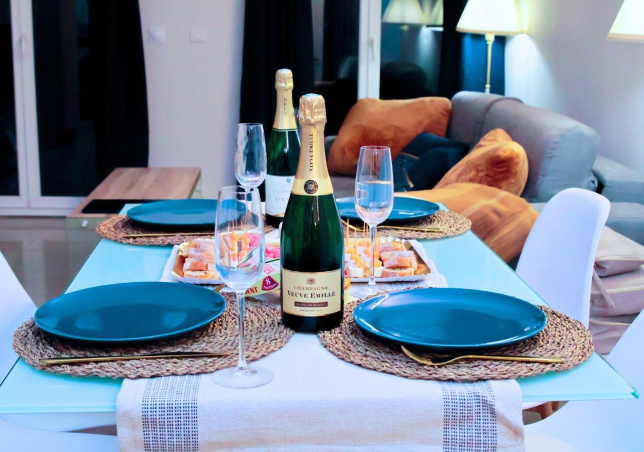 Appartement-Paris-Disney-Terrasse-Jardin-Parking Vaires-sur-Marne ภายนอก รูปภาพ